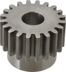 Browning - 10 Pitch, 2" Pitch Diam, 20 Tooth Spur Gear - 3/4" Bore Diam, 1-45/64" Hub Diam, Steel - A1 Tooling