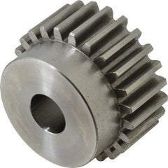 Browning - 10 Pitch, 2.4" Pitch Diam, 24 Tooth Spur Gear - 3/4" Bore Diam, 2-7/64" Hub Diam, Steel - A1 Tooling