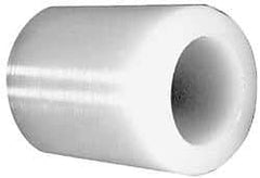 Made in USA - 1" Inside x 1-1/2" Outside Diam, Polyethylene Sleeve Bearing - 1-3/4" Flange Outside Diam, 3/16" Flange Thickness, 1-1/2" OAL - A1 Tooling