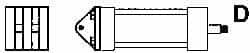 ARO/Ingersoll-Rand - Air Cylinder MP1 Fixed Clevis Mount Kit - For 3-1/4" Air Cylinders, Use with Provenair Series - A1 Tooling