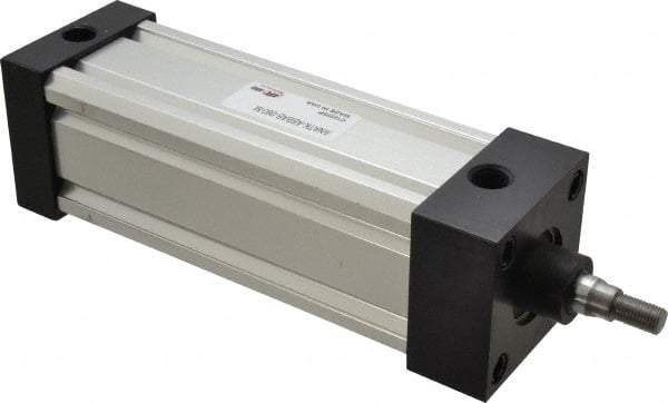 ARO/Ingersoll-Rand - 6" Stroke x 2-1/2" Bore Double Acting Air Cylinder - 7/16-20 Rod Thread, 250 Max psi, 185°F - A1 Tooling