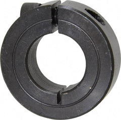 Climax Metal Products - 13/16" Bore, Steel, One Piece One Piece Split Shaft Collar - 1-5/8" Outside Diam, 1/2" Wide - A1 Tooling