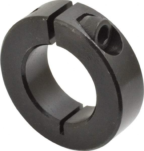 Climax Metal Products - 1" Bore, Steel, One Piece Clamp Collar - 1-3/4" Outside Diam, 1/2" Wide - A1 Tooling