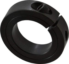 Climax Metal Products - 1-5/8" Bore, Steel, One Piece Clamp Collar - 2-5/8" Outside Diam, 11/16" Wide - A1 Tooling