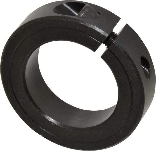 Climax Metal Products - 1-3/4" Bore, Steel, One Piece Clamp Collar - 2-3/4" Outside Diam, 11/16" Wide - A1 Tooling