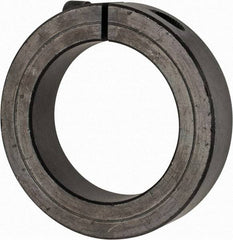 Climax Metal Products - 2-3/16" Bore, Steel, One Piece Clamp Collar - 3-1/4" Outside Diam, 3/4" Wide - A1 Tooling