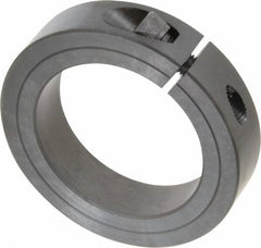 Climax Metal Products - 2-1/4" Bore, Steel, One Piece Clamp Collar - 3-1/4" Outside Diam, 3/4" Wide - A1 Tooling