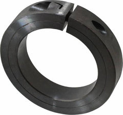 Climax Metal Products - 2-15/16" Bore, Steel, One Piece Clamp Collar - 4-1/4" Outside Diam, 7/8" Wide - A1 Tooling