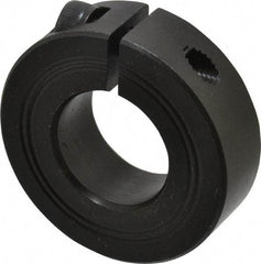 Climax Metal Products - 23mm Bore, Steel, One Piece Clamp Collar - 1-7/8" Outside Diam - A1 Tooling