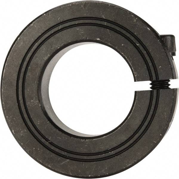 Climax Metal Products - 25mm Bore, Steel, One Piece Clamp Collar - 1-7/8" Outside Diam - A1 Tooling