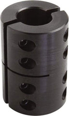 Climax Metal Products - 3/4" Inside x 1-3/4" Outside Diam, Two Piece Rigid Coupling without Keyway - 2-5/8" Long - A1 Tooling