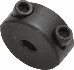 Climax Metal Products - 3/16" Bore, Steel, Two Piece Shaft Collar - 11/16" Outside Diam, 5/16" Wide - A1 Tooling