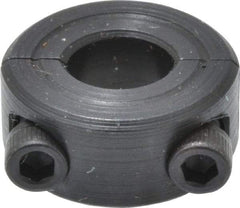 Climax Metal Products - 5/16" Bore, Steel, Two Piece Shaft Collar - 11/16" Outside Diam, 5/16" Wide - A1 Tooling