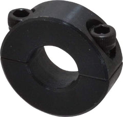 Climax Metal Products - 1/2" Bore, Steel, Two Piece Shaft Collar - 1-1/8" Outside Diam, 13/32" Wide - A1 Tooling