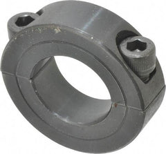 Climax Metal Products - 7/8" Bore, Steel, Two Piece Shaft Collar - 1-5/8" Outside Diam, 1/2" Wide - A1 Tooling