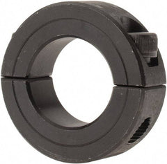 Climax Metal Products - 1" Bore, Steel, Two Piece Shaft Collar - 1-3/4" Outside Diam, 1/2" Wide - A1 Tooling