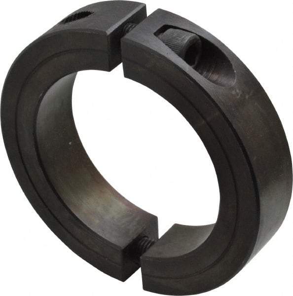 Climax Metal Products - 2-1/4" Bore, Steel, Two Piece Shaft Collar - 3-1/4" Outside Diam, 3/4" Wide - A1 Tooling