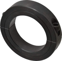 Climax Metal Products - 2-5/16" Bore, Steel, Two Piece Two Piece Split Shaft Collar - 3-1/2" Outside Diam, 3/4" Wide - A1 Tooling