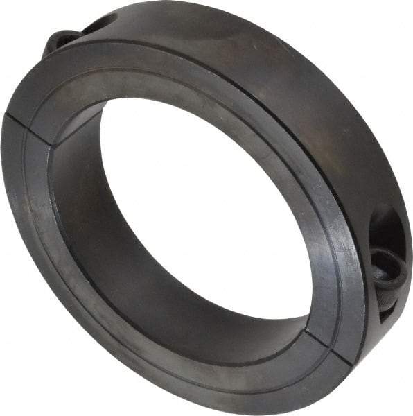 Climax Metal Products - 3" Bore, Steel, Two Piece Shaft Collar - 4-1/4" Outside Diam, 7/8" Wide - A1 Tooling