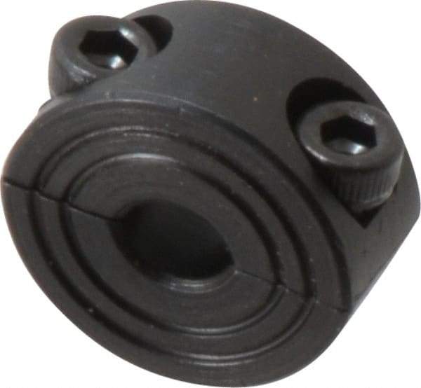 Climax Metal Products - 6mm Bore, Steel, Two Piece Shaft Collar - 3/4" Outside Diam - A1 Tooling