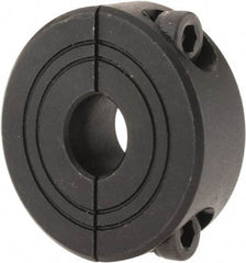 Climax Metal Products - 8mm Bore, Steel, Two Piece Shaft Collar - 1" Outside Diam - A1 Tooling