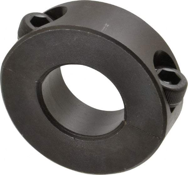 Climax Metal Products - 22mm Bore, Steel, Two Piece Shaft Collar - 1-3/4" Outside Diam - A1 Tooling