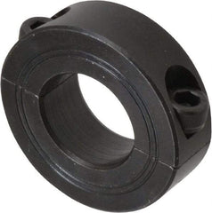 Climax Metal Products - 24mm Bore, Steel, Two Piece Shaft Collar - 1-7/8" Outside Diam - A1 Tooling