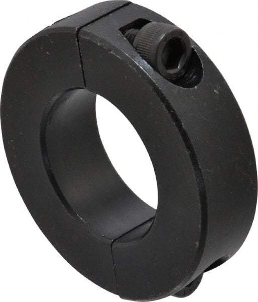 Climax Metal Products - 30mm Bore, Steel, Two Piece Shaft Collar - 2-1/8" Outside Diam - A1 Tooling