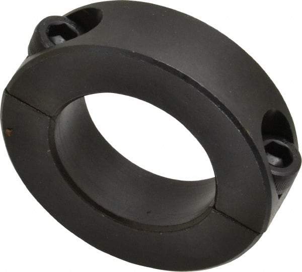 Climax Metal Products - 32mm Bore, Steel, Two Piece Shaft Collar - 2-1/8" Outside Diam - A1 Tooling