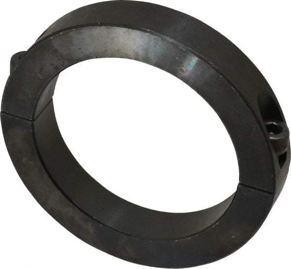 Climax Metal Products - 80mm Bore, Steel, Two Piece Shaft Collar - 4-1/4" Outside Diam - A1 Tooling