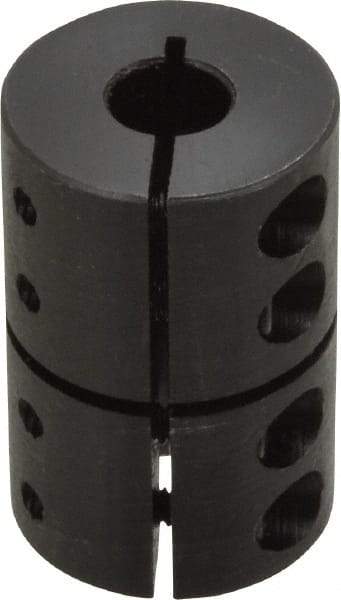 Climax Metal Products - 3/8" Inside x 1-1/16" Outside Diam, Rigid Coupling without Keyway - 1-5/8" Long - A1 Tooling