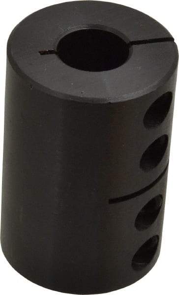 Climax Metal Products - 5/8" Inside x 1-1/2" Outside Diam, Rigid Coupling without Keyway - 2-1/4" Long - A1 Tooling