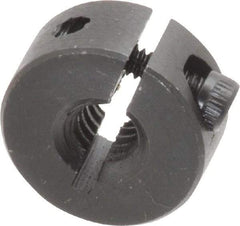 Climax Metal Products - 1/4-20 Thread, Steel, One Piece Threaded Shaft Collar - 11/16" Outside Diam, 5/16" Wide - A1 Tooling