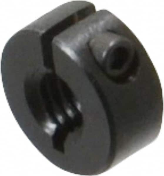 Climax Metal Products - 5/16-18 Thread, Steel, One Piece Threaded Shaft Collar - 11/16" Outside Diam, 5/16" Wide - A1 Tooling