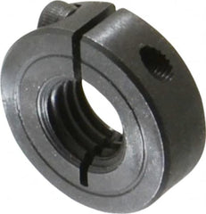 Climax Metal Products - 5/8-11 Thread, Steel, One Piece Threaded Shaft Collar - 1-5/16" Outside Diam, 7/16" Wide - A1 Tooling