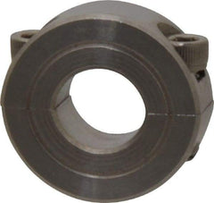 Climax Metal Products - 1/2" Bore, Stainless Steel, Two Piece Shaft Collar - 1-1/8" Outside Diam, 13/32" Wide - A1 Tooling