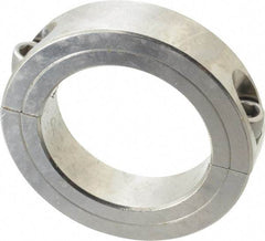 Climax Metal Products - 2-1/2" Bore, Stainless Steel, Two Piece Shaft Collar - 3-3/4" Outside Diam, 7/8" Wide - A1 Tooling