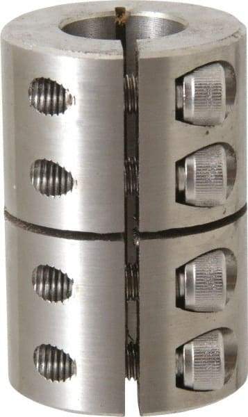 Climax Metal Products - 3/4" Inside x 1-1/2" Outside Diam, One Piece Split Clamping Collar - 2-1/4" Long - A1 Tooling