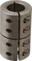 Climax Metal Products - 1" Inside x 1-3/4" Outside Diam, One Piece Split Clamping Collar - 3" Long - A1 Tooling