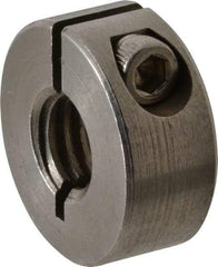 Climax Metal Products - 3/8-16 Thread, Stainless Steel, One Piece Threaded Shaft Collar - 7/8" Outside Diam, 3/8" Wide - A1 Tooling