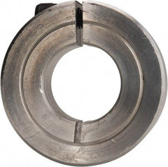 Climax Metal Products - 11/16" Bore, Aluminum, One Piece Clamping Shaft Collar - 1-1/2" Outside Diam, 1/2" Wide - A1 Tooling