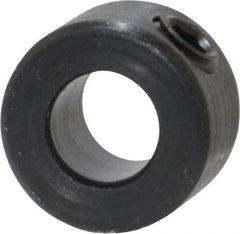 Climax Metal Products - 1/4" Bore, Steel, Set Screw Shaft Collar - 1/2" Outside Diam, 5/16" Wide - A1 Tooling