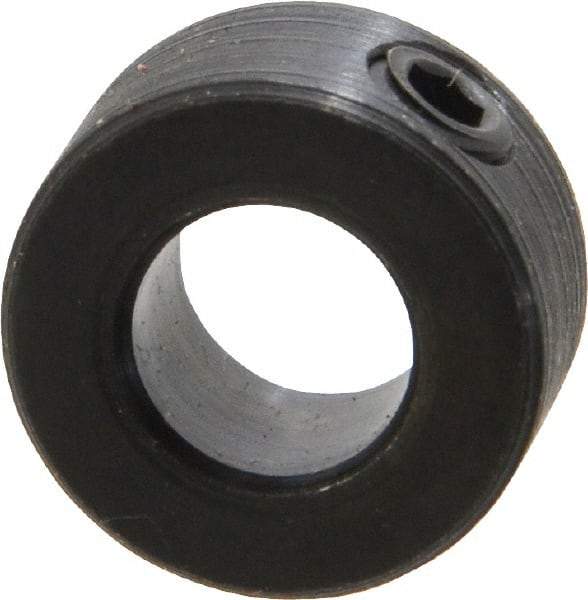 Climax Metal Products - 5/16" Bore, Steel, Set Screw Shaft Collar - 5/8" Outside Diam, 5/16" Wide - A1 Tooling