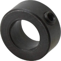 Climax Metal Products - 9/16" Bore, Steel, Set Screw Shaft Collar - 1" Outside Diam, 7/16" Wide - A1 Tooling