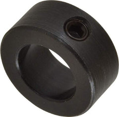 Climax Metal Products - 3/4" Bore, Steel, Set Screw Shaft Collar - 1-1/4" Outside Diam, 9/16" Wide - A1 Tooling