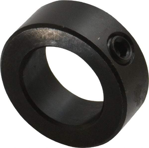 Climax Metal Products - 15/16" Bore, Steel, Set Screw Shaft Collar - 1-1/2" Outside Diam, 9/16" Wide - A1 Tooling