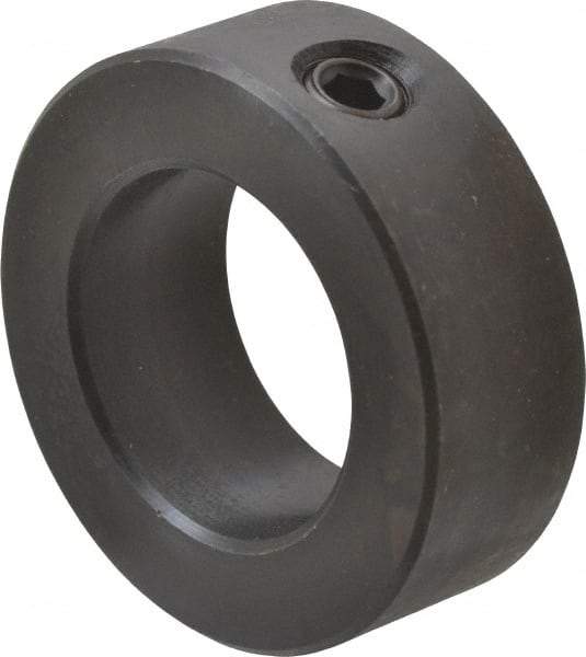 Climax Metal Products - 1-1/16" Bore, Steel, Set Screw Shaft Collar - 1-3/4" Outside Diam, 5/8" Wide - A1 Tooling