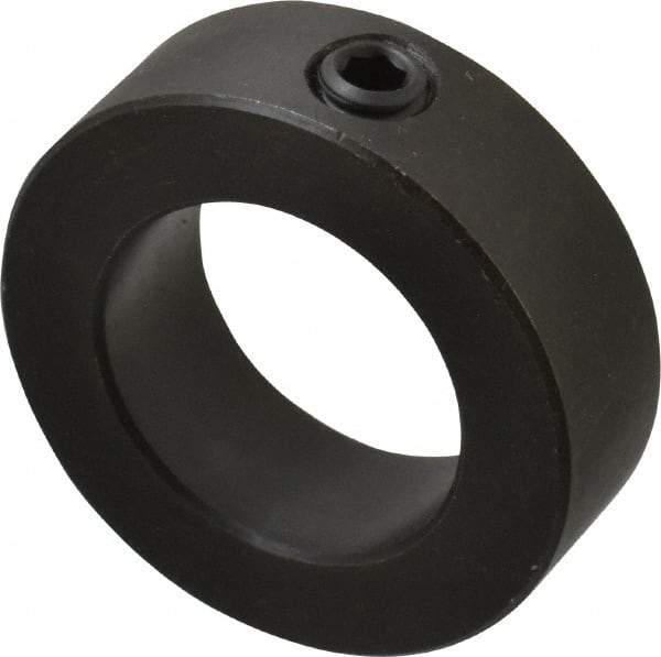 Climax Metal Products - 1-5/16" Bore, Steel, Set Screw Shaft Collar - 2-1/8" Outside Diam, 11/16" Wide - A1 Tooling