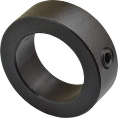 Climax Metal Products - 1-1/2" Bore, Steel, Set Screw Shaft Collar - 2-1/4" Outside Diam, 3/4" Wide - A1 Tooling