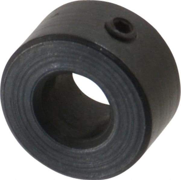 Climax Metal Products - 4mm Bore, Steel, Set Screw Shaft Collar - 3/8" Outside Diam - A1 Tooling